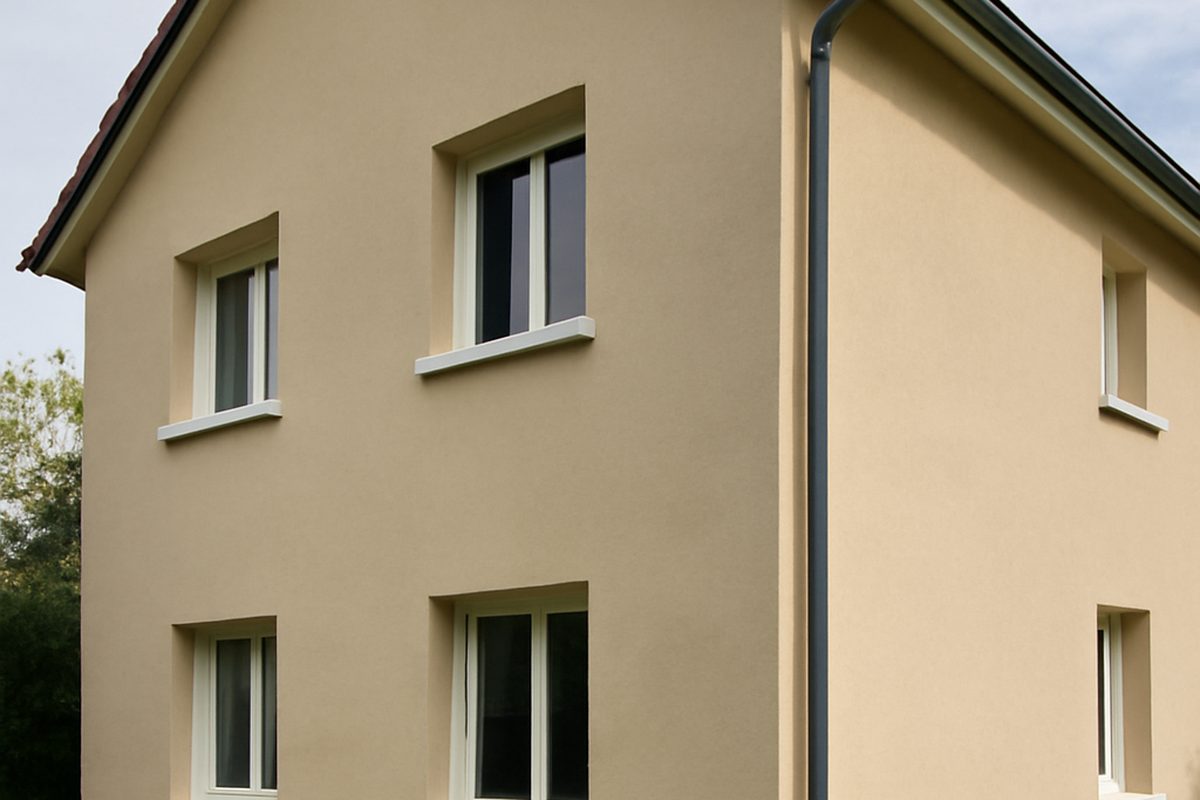 Facade pavillon apres